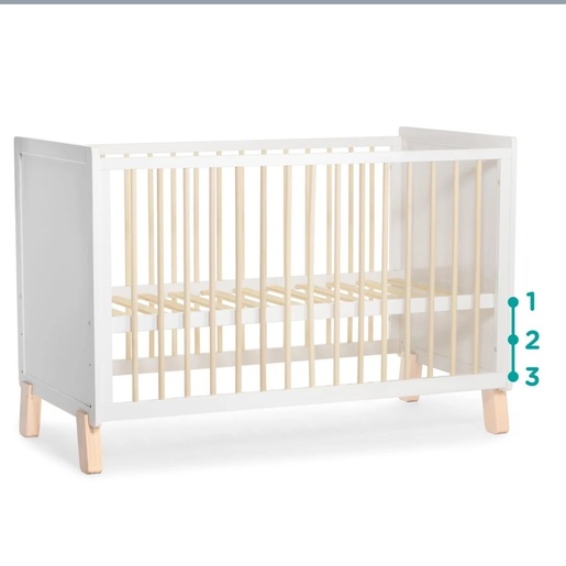 KINDERKRAFT KREVETAC NICO WOODEN WHITE KKHNICOWHT000N