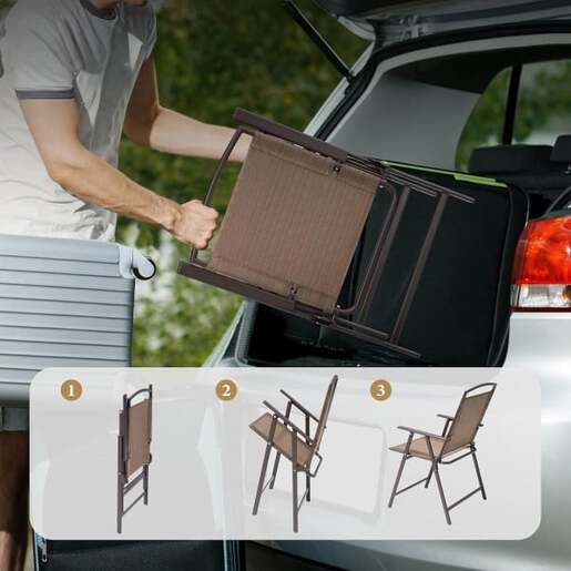 Baštenski sto + 4 stolice Kapucino 24-SA0123K