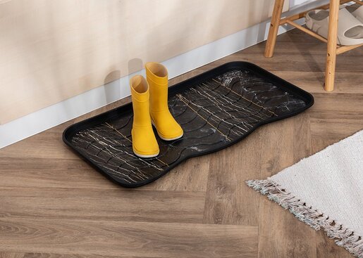 Podloga za obuću MARBLE BLACK - MULTY HOME