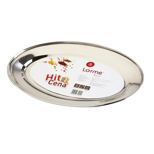 LORME-BASIC-OVAL ZA HRANU INOX 30cm