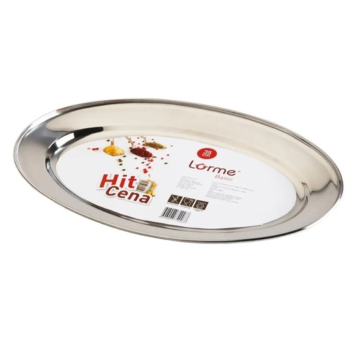 LORME-BASIC-OVAL ZA HRANU INOX 35cm