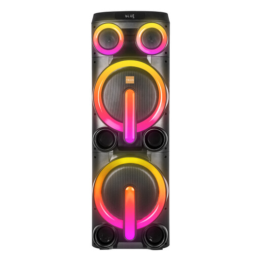 Zvucnik Mikado MD-103KP 200W, 12V 14000mAh USB, Bluetooth, micro SD crni