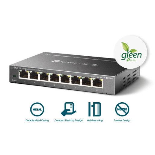 LAN Switch TP-LINK TL-SG108E Gigabit 10/100/1000Mbps