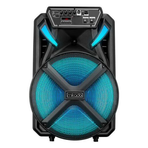 Zvucnik Mikado MD-BT123 30W, USB, Bluetooth, micro SD + mikrofon crni