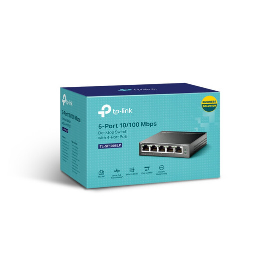 LAN Switch TP-LINK TL-SF1005LP 10/100 5port (4 PoE)