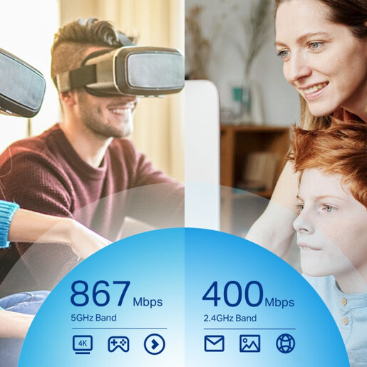 LAN MK TP-Link Archer T4U Plus wireless AC1300 dual band