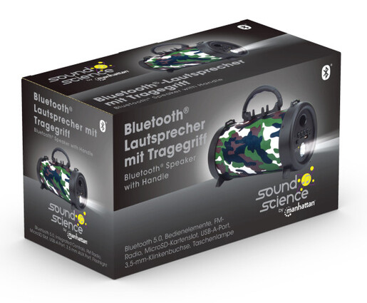 Bluetooth zvučnik Manhattan 165341 3W/3.5mm/USB/CR