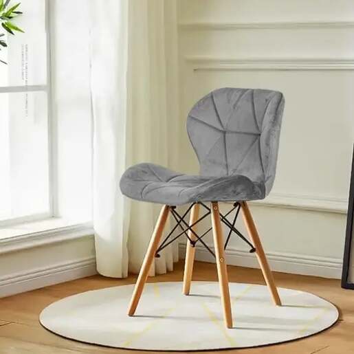 Set trpezarijskih stolica 4 kom Freja - siva