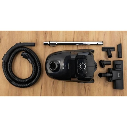 Gorenje usisivač sa kesom VCE 21 G4EBK, 750 W, 3 L, crni