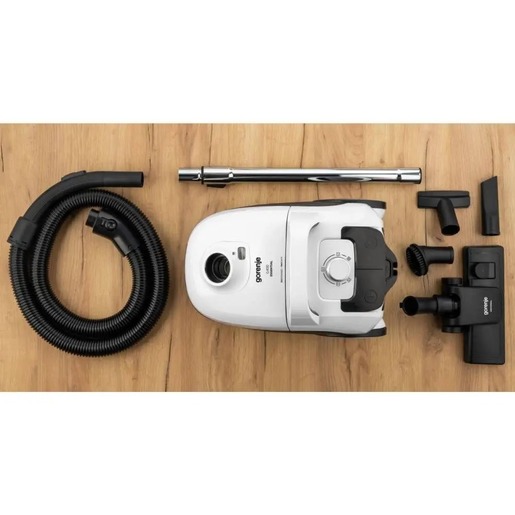 Gorenje usisivač sa kesom VCE 21 G4EW, 750 W, 3 L, beli