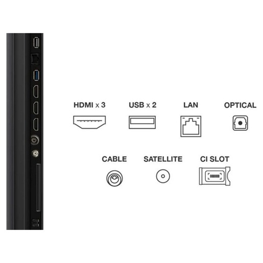 TCL MiniLED TV 75" 75C6KS, 4K Ultra HD, Smart TV, Google TV, QLED, HVA Panel, AiPQ, Dolby Atoms, Ultra Slim Dizajn