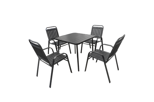 Baštenski set aruba sa 4 stolice (a+b)