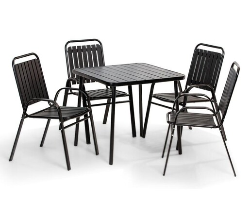 Baštenski set aruba sa 4 stolice (a+b)