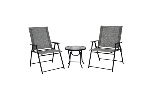 Trodelni set sa dve sklopive stolice snap rest