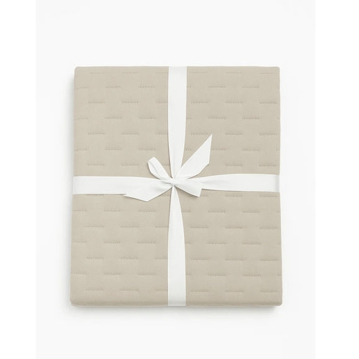 Dekordom Prekrivač trattino 200x220 - sand grey