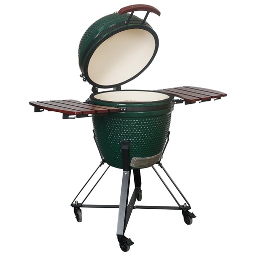 Braai kamado 21" (dark green) keramički roštilj na ugalj