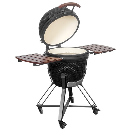 Braai kamado 21" (black) keramički roštilj na ugalj
