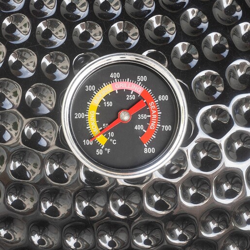 Braai kamado 21" (black) keramički roštilj na ugalj