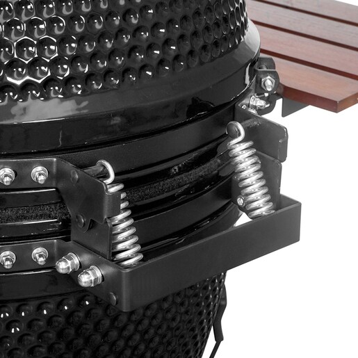 Braai kamado 21" (black) keramički roštilj na ugalj
