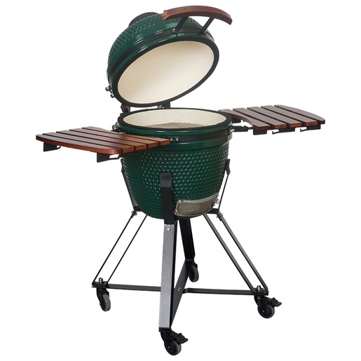 Braai kamado 18" (dark green) keramički roštilj na ugalj