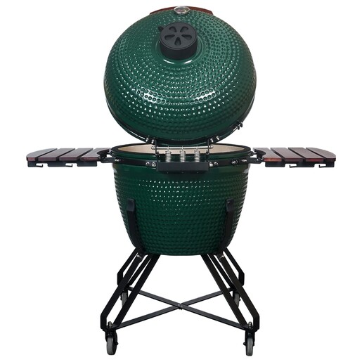 Braai kamado 26" (dark green) keramički roštilj na ugalj