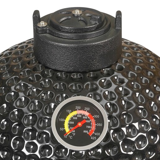 Braai kamado 13" (black) keramički roštilj na ugalj