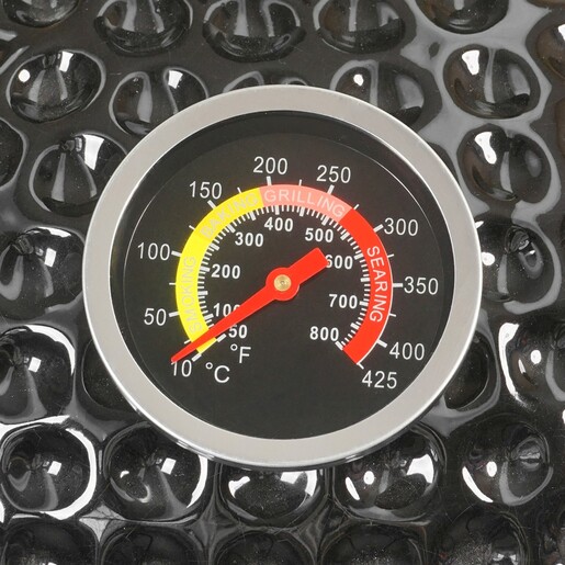 Braai kamado 13" (black) keramički roštilj na ugalj