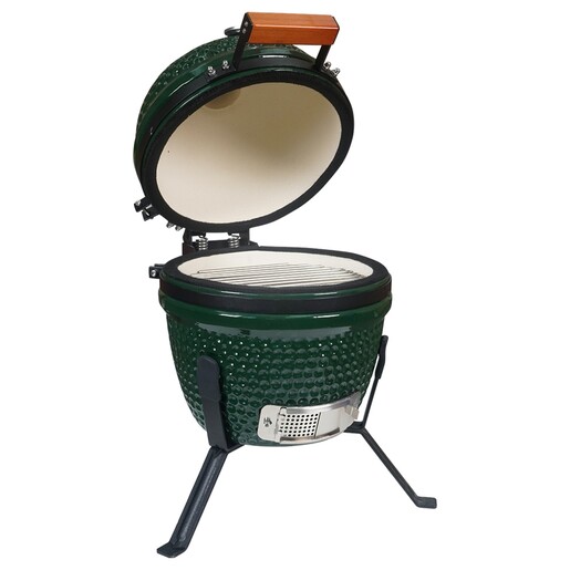 Braai kamado 13" (dark green) keramički roštilj na ugalj