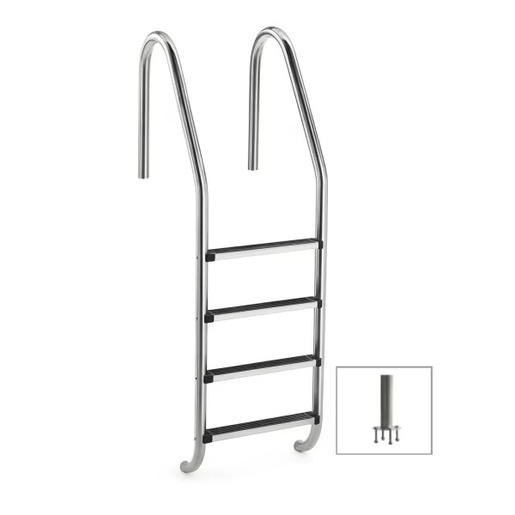 Nero Merdevine Standard AISI 304 – 4 step Flanša
 9422