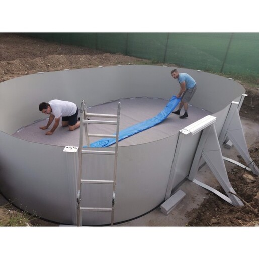 GRE Ovalni montažni bazen  – set 5X3X1,32 – 4 m3/h 41953