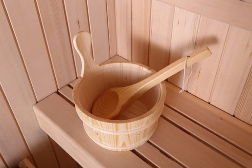 Sauna soba Nero – kanadski Hemlock 1800x1500x1900 za 3 osobe sa rasvetom 14734