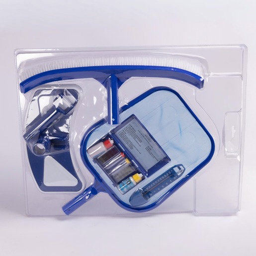 Nero Set za čišćenje bazena (papuča, četka, mrežica, tester, termometar) 9427