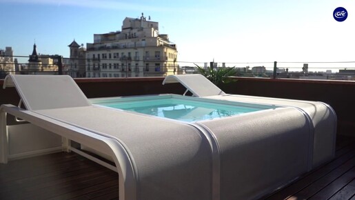 Gre Mariposa Mini bazen sa ležaljkama
 9413