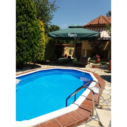 GRE Ovalni montažni bazen – set 7,3X3,75X1,2 – 4 m3/h 1179