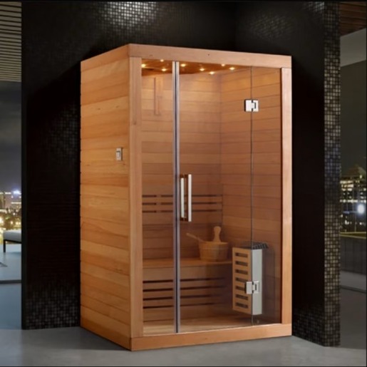 Sauna soba Nero – kanadski Hemlock – 1500x1050x1900 za 3 osobe 14730