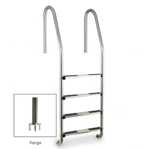 FF Merdevine Standard 4 stepenika AISI 304 gum step Flanša – EKO
 12365