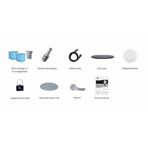 MSPA Hidromasažna kada bubble – CAMARO PREMIUM-1.80 x 0.70m
 9387