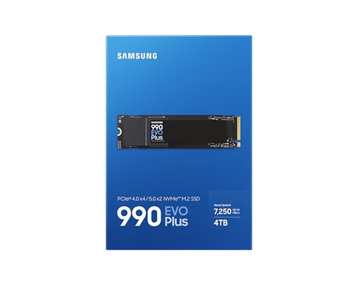 SSD SAMSUNG 4TB M.2 NVMe MZ-V9S4T0BW 990 EVO Plus Series
