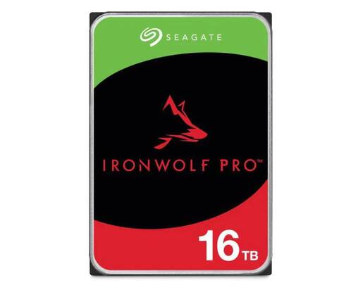 HDD SEAGATE 16TB 3.5 inča SATA III 256MB 7200rpm ST16000NT001 IronWolf Pro