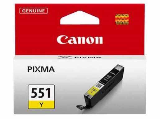 Kertridž CANON CLI-551/žuta