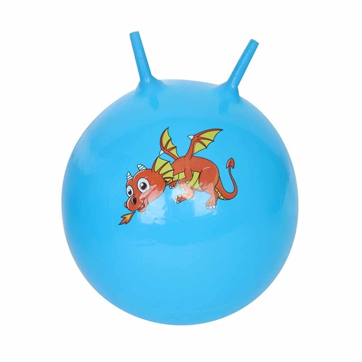 Lopta za skakanje plava, na naduvavanje, 55 cm