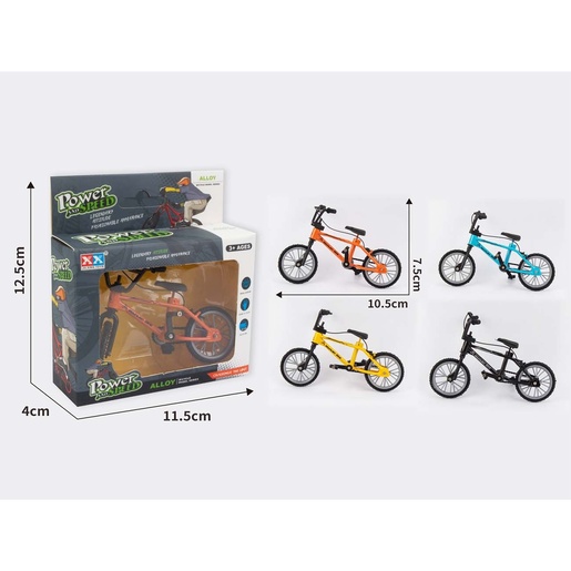 Metalni (die-cast) mini bicikl, 10,5 cm