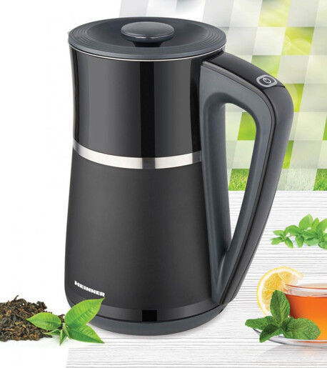 Električno kuvalo HEINNER HEK-D22002WBK 1,7l/displej