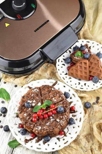 Aparat za galete HEINNER HWF-1000CR 1000W/dupli/crni