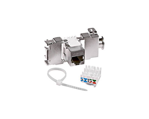 MAXPRO LINE Modul RJ45, Cat.6, FTP, Keystone, 050