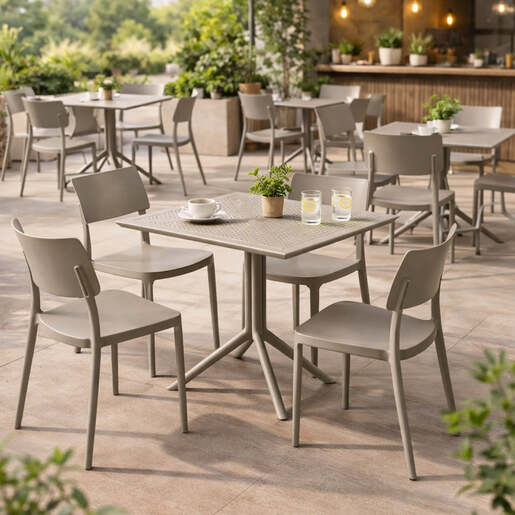 Baštenski set zen capucino