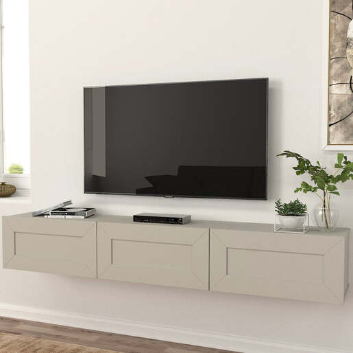 Dimona zidna tv komoda siva