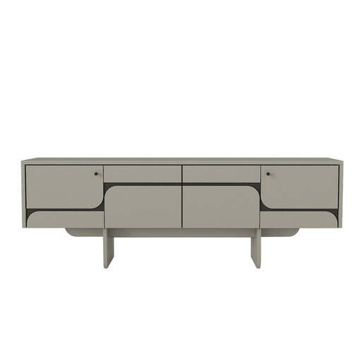 Lava tv komoda siva-antracit