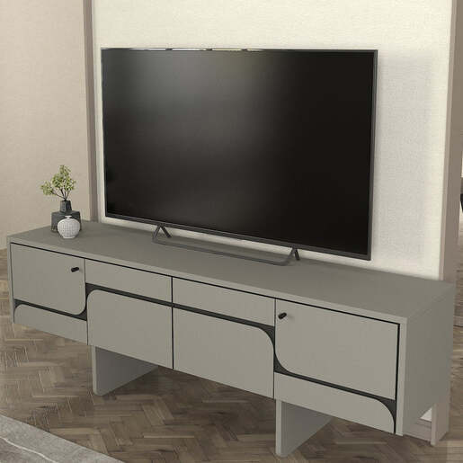 Lava tv komoda siva-antracit