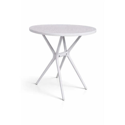 Baštenski sto luna white